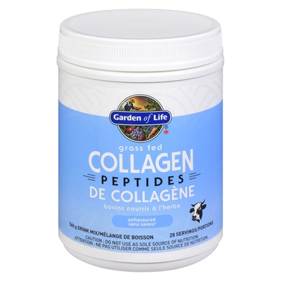 Garden of Life - Grass Fed Collagen Peptides Powder