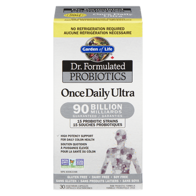 Garden of Life - Dr. Formulated Once Daily 90 Billion with 15 Different Probiotic Strains