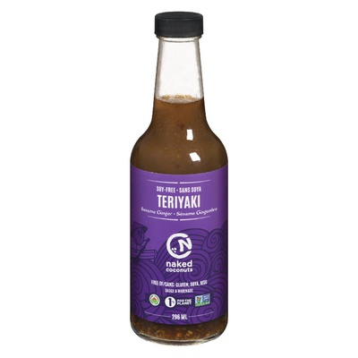 Naked Coconuts - Soy, MSG and Gluten Free Sesame Ginger Teriyaki Sauce