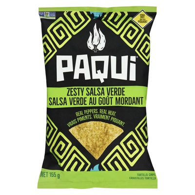 Paqui - Zesty Salsa Verde Tortilla Chips