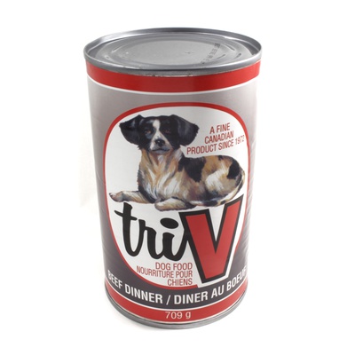 TRI-V DOG FD-BEEF DINNER #115