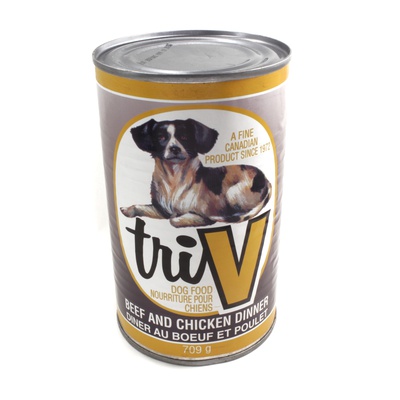 TRI-V DOG FD-BEEF & CHKN DINNER #120