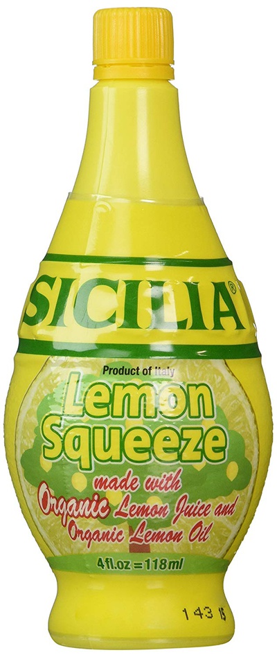 SICILIA SQUEEZE ORGANIC LEMON JUICE