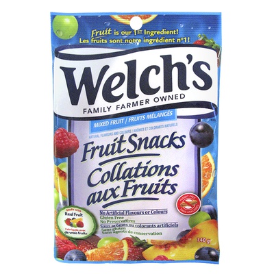 WELCHES FRUIT SNACKS-MIXED FRUIT