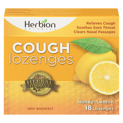 Herbion - Cough Lozenges, Honey-Lemon