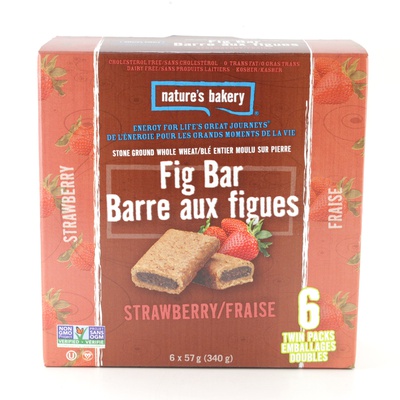 NATURE'S BAKERY - Fig Bar - Strawberry