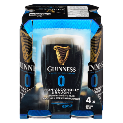Guinness 0 - Non-Alcoholic Beer, Draught
