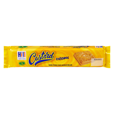 Hill - Custard Cream Vanilla Biscuit Cookies
