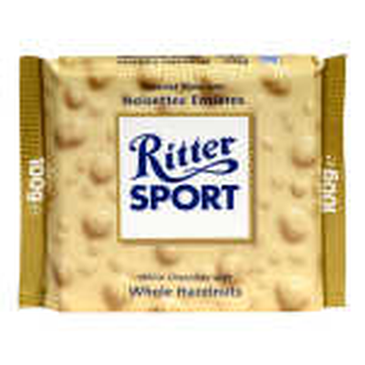 Ritter Sport - White Chocolate with Whole Hazelnuts