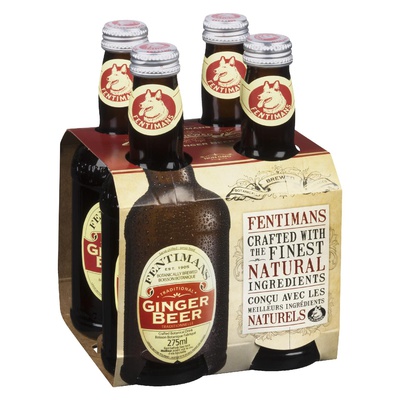FENTIMANS GINGER BEER 4 PACK