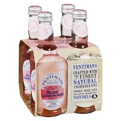 FENTIMANS ROSE LEMONADE 4 PACK
