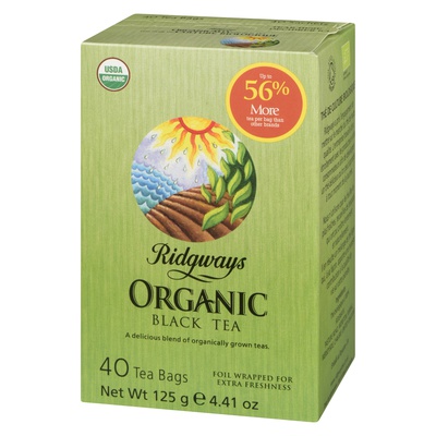Ridgeways - Organic Black Tea Bags