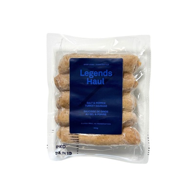 Legends Haul - Salt & Pepper Turkey Sausage