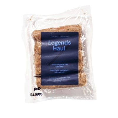 Legends Haul - Lamb & Rosemary Sausage