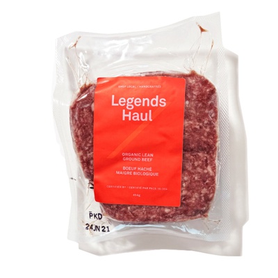 Legends Haul - Organic Lean Ground Beef (Frozen)