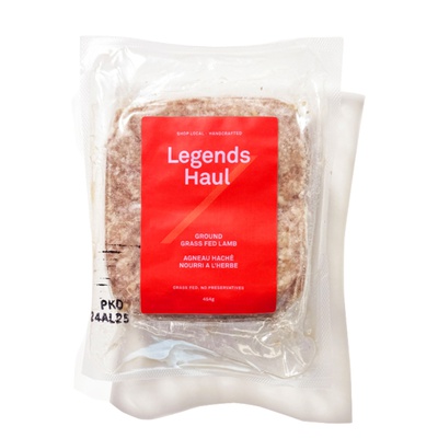 Legends Haul - Grass Fed Ground Lamb (Frozen)