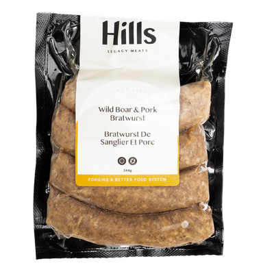 Legends Haul, Hills Legacy Meats - Wild Boar & Pork Bratwurst