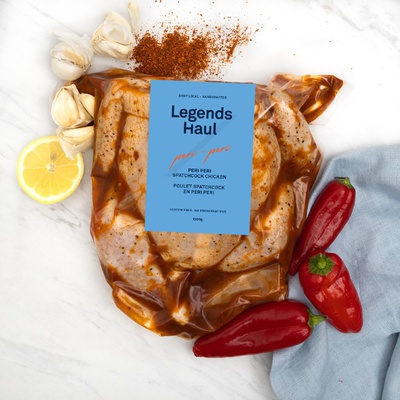 Legends Haul - Peri-Peri Spatchcocked Chicken