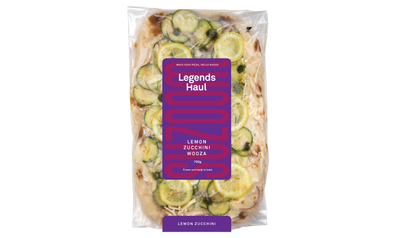 Legends Haul Woozas - Lemon Zucchini Pizza