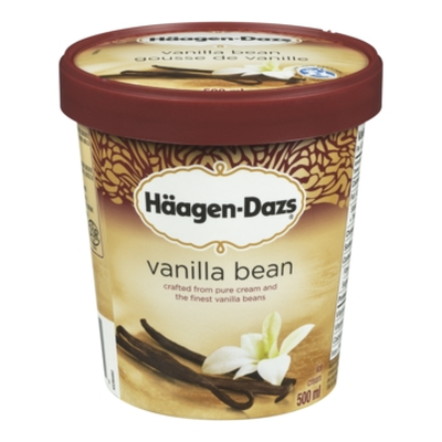Haagen Dazs Ice Cream - Vanilla Bean