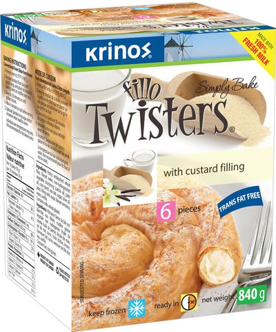 Krinos Twisters - Custard