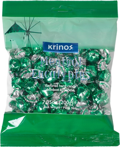 Krinos - Menthol Eucalyptus Hard Candy