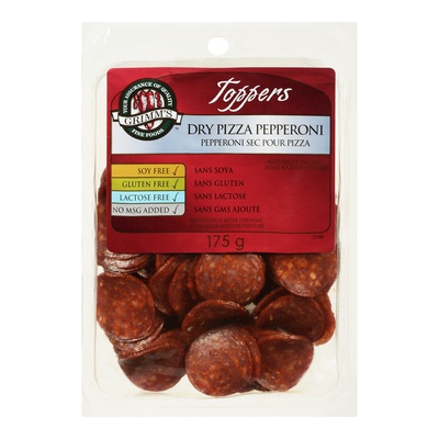 GRIMM'S TOPPERS - DRY PEPPERONI