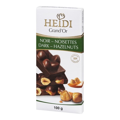 Heidi - Dark Chocolate with Hazelnuts