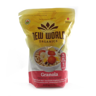 New World Organics - Tropical Fruit Nut Granola