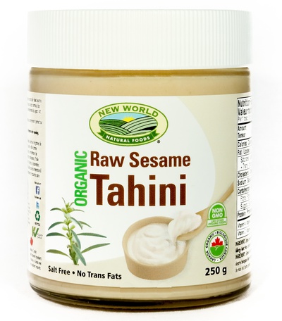 NEW WORLD ORANIC RAW SESAME TAHINI