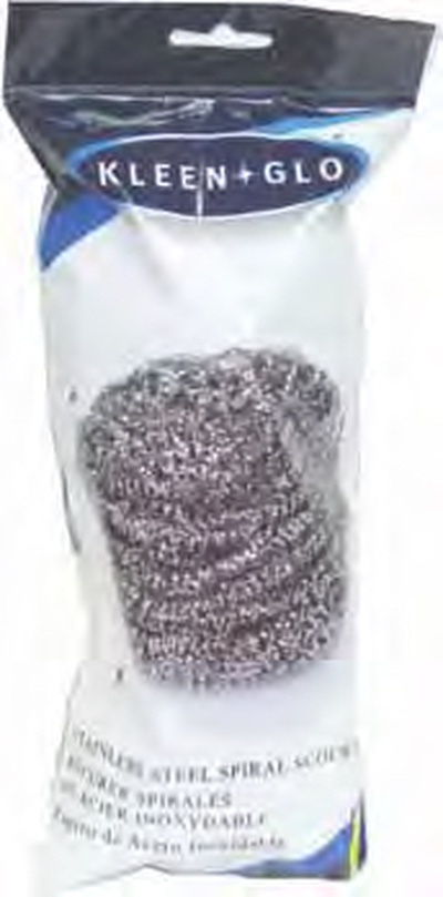 Kleen Go - Stainless Steel Spiral Scouring Pads