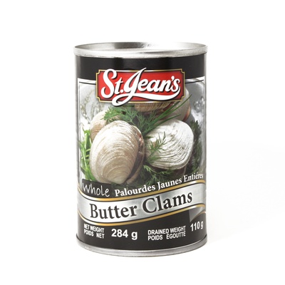 ST JEANS WHOLE BUTTER CLAMS