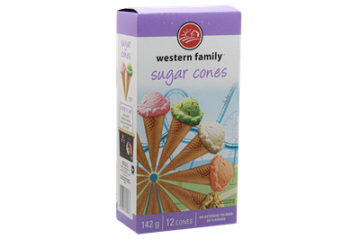 Wester Family - Sugar Cones - 12's