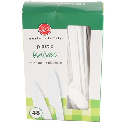 Western Family - PLASTIC KNIVES
