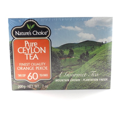 NATURES CHOICE CEYLON TEA BAGS