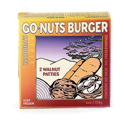 ISADORA's GO NUTS BURGERS