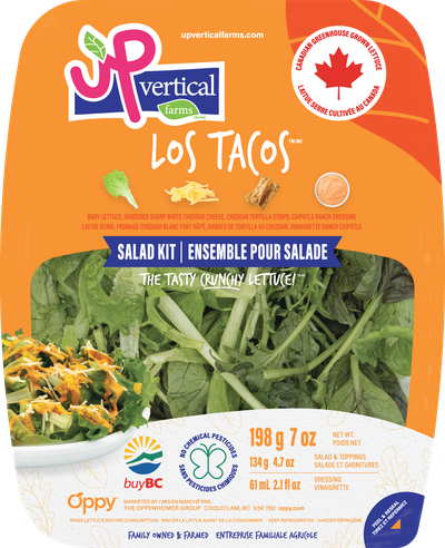 Up Vertical Farms - Los Tacos Salad Kit