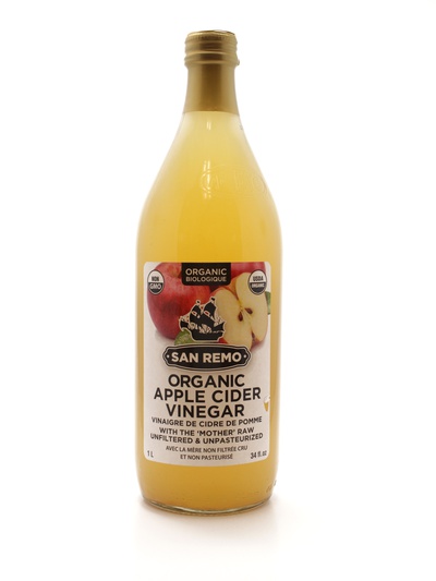 SAN REMO ORG. Apple CIDER VINEGAR