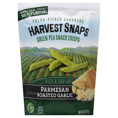 HARVEST SNAPS PARMESAN ROASTED GAR