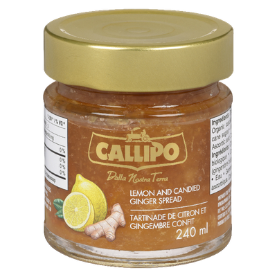 CALLIPO SPREAD LEMON & CANDIED GINGER
