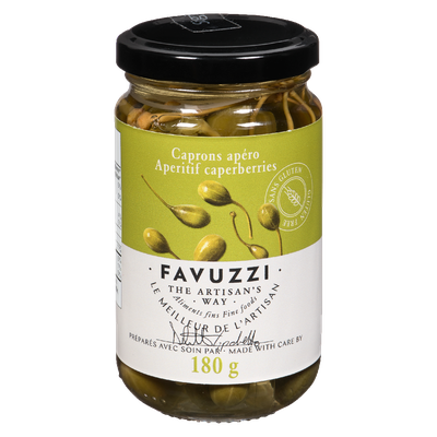 FAVUZZI CAPERS WITH PROSECCO