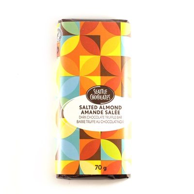 Seattle - Dark Chocolate Salted Almond Bar