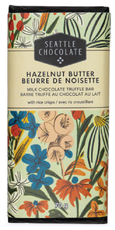 Seattle Chocolate - Chocolate Hazelnut Truffle Bar