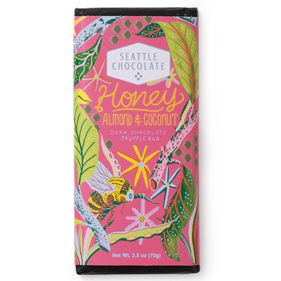 SEATTLE DARK CHOCOLATE HONEY ALMOND CNUT