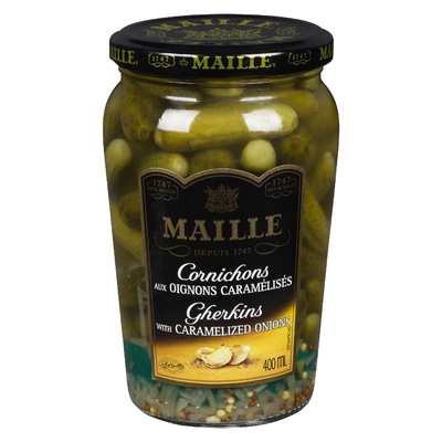MAILLE MINI GHERKINS--CARMELIZED ONION