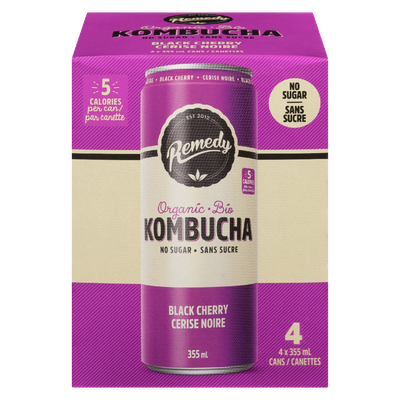 Remedy - Kombucha Organic Black Cherry
