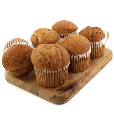 BANANA MUFFINS 6 PACK