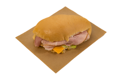 Ham and Cheddar Cheese Sandwich