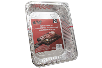 Titan - Deep Pan + Dome Lid