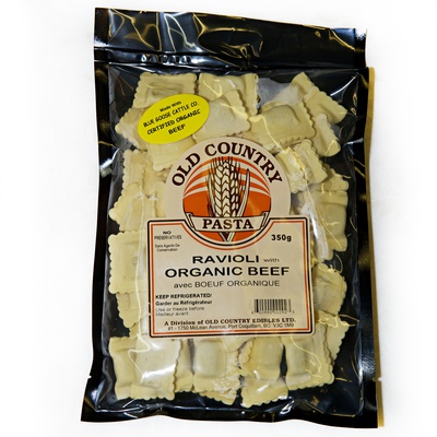 Old Country Pasta - Ravioli Organic Beef